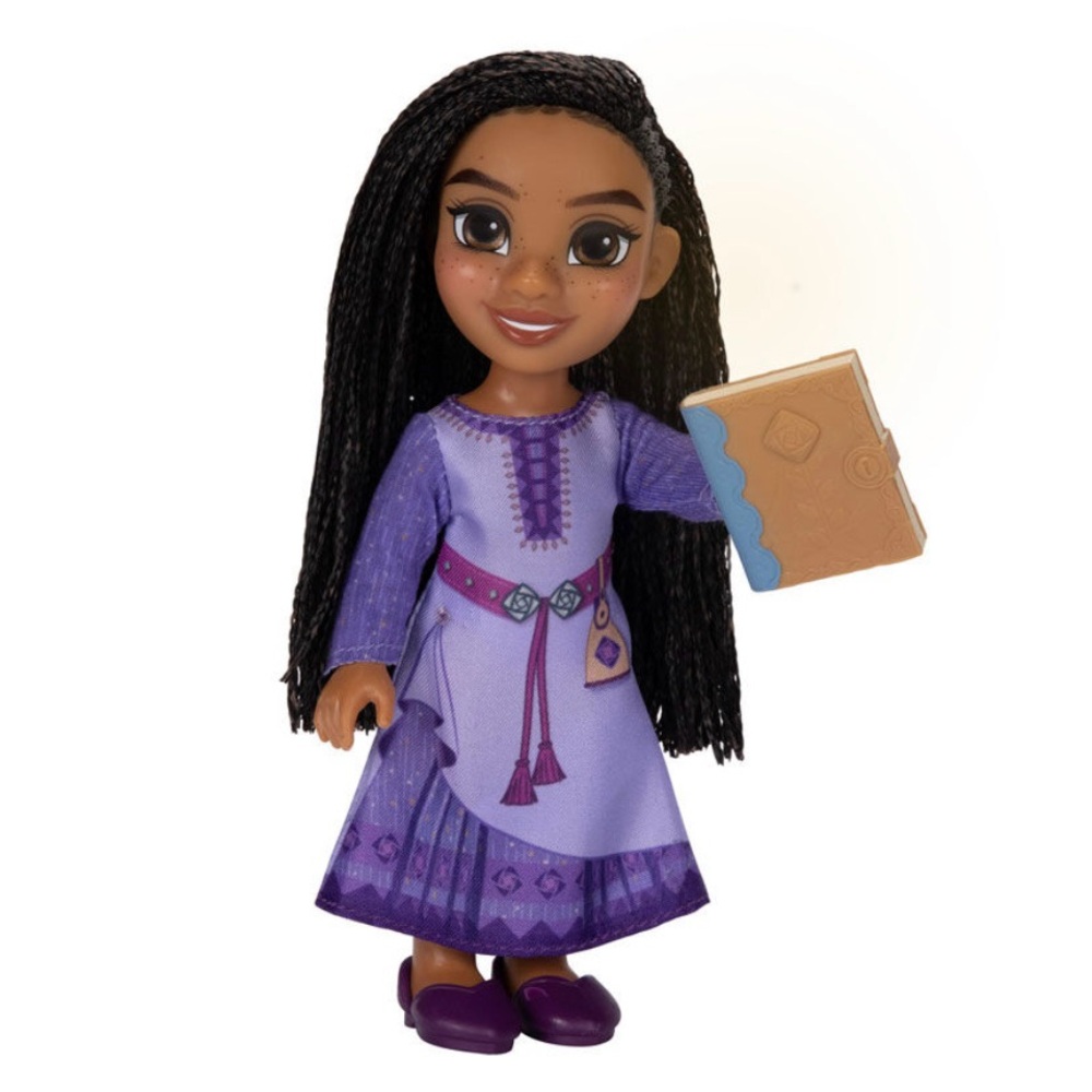 Disney Wish 6” Asha Doll And Secret Wishing Journal